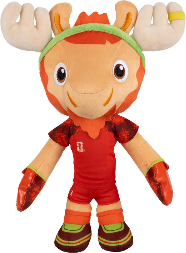 Soft Collectible Moose Mascot Plush Toy 8-Inch Canada Edition Wolf Vive