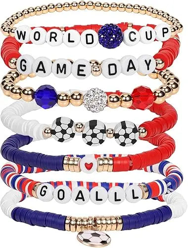 Soccer Bracelets for World Cup 2026 Gifts Wolf Vive