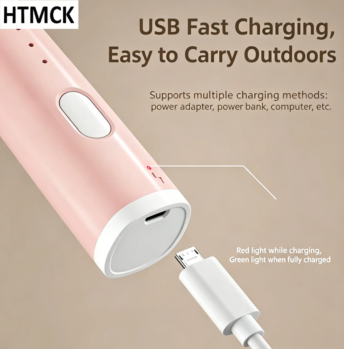 Rechargeable Milk Frother – 3 Speeds