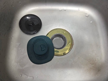 Drain strainer in shower