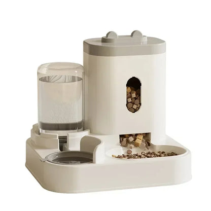 Automatic pet feeder and water dispenser
