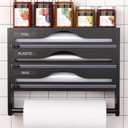 3-in-1 Wrap Organizer – Foil, Wrap & Towel