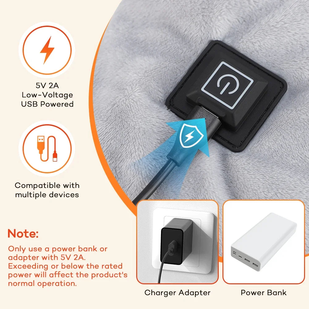 USB Heated Neck & Shoulder Wrap
