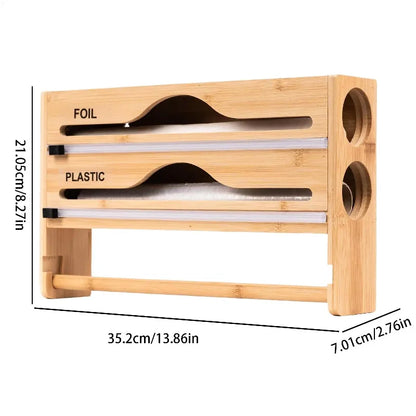 3-in-1 Wrap Organizer – Foil, Wrap & Towel