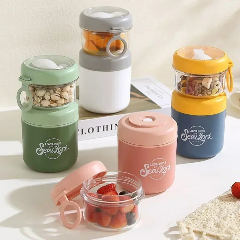 Insulated stainless soup cup food jar