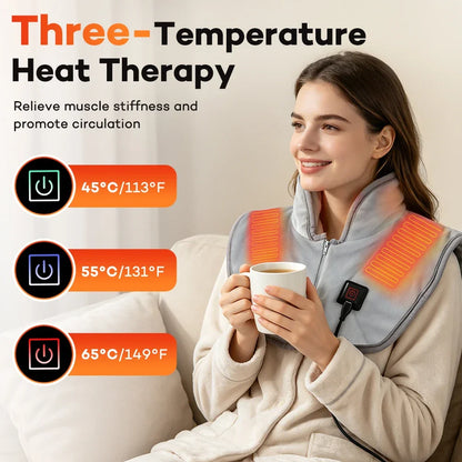 USB Heated Neck & Shoulder Wrap