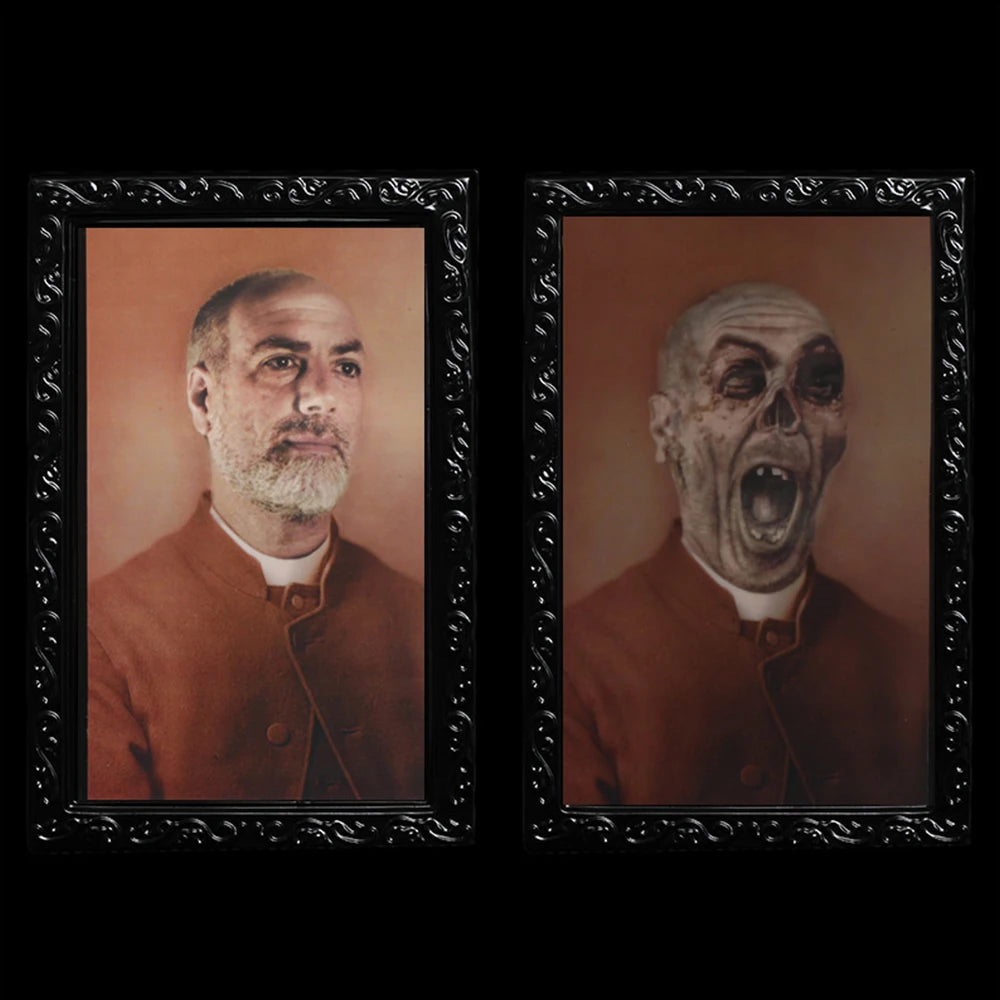 Man portrait before and after transformation