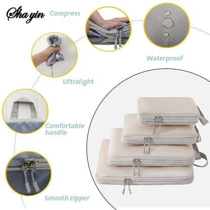 Compression Packing Cubes – 6 Piece Set