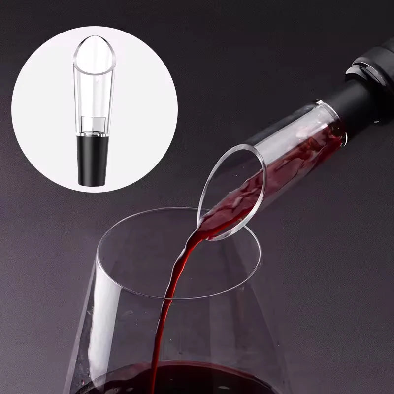 Electric Wine Opener Set – 4-in-1 Rechargeable