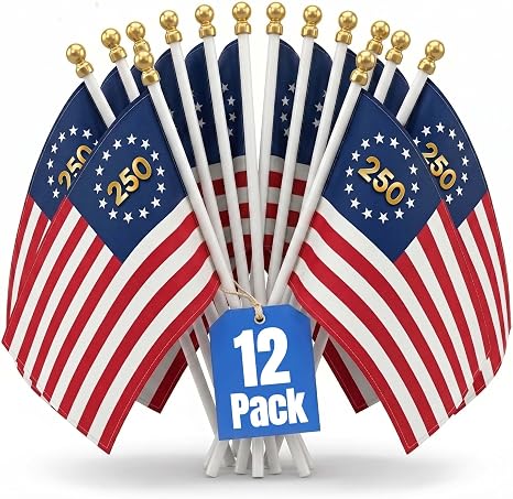 Betsy Ross Flag Set close up